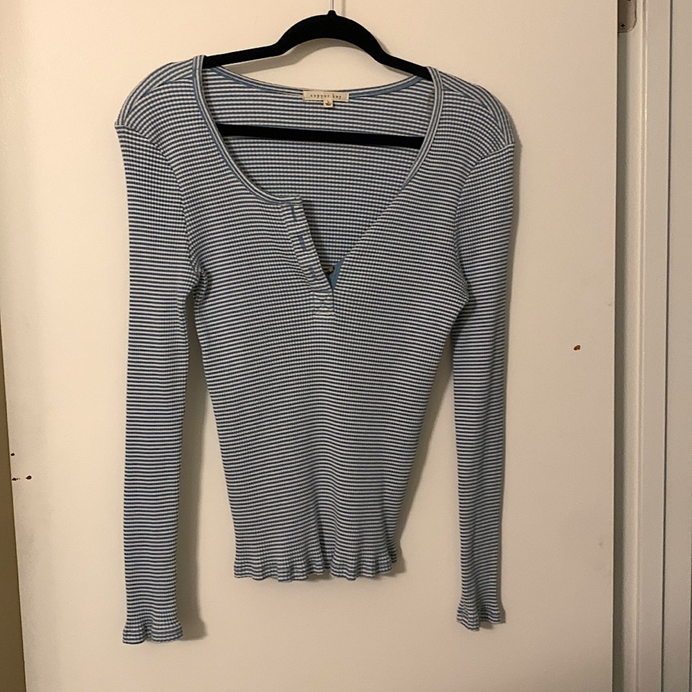 Copper Key stripped shirt